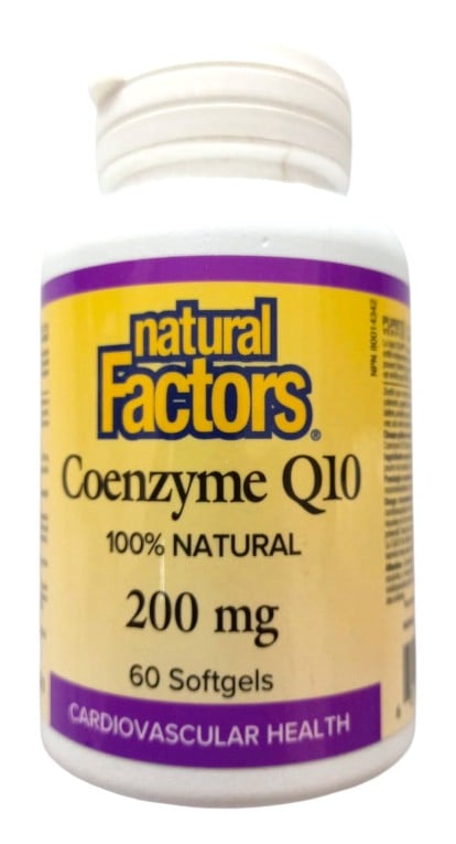 NATURAL FACTOR COQ10 200MG 60S