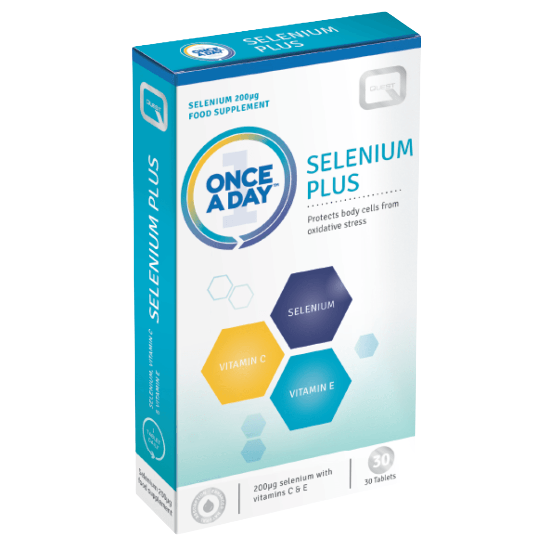 QUEST ONCE A DAY SELENIUM PLUS 30 TABLETS
