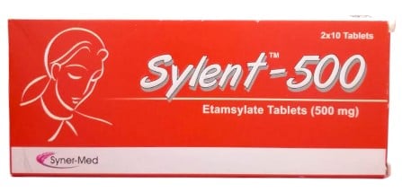 SYLENT 500MG TABS 20'S