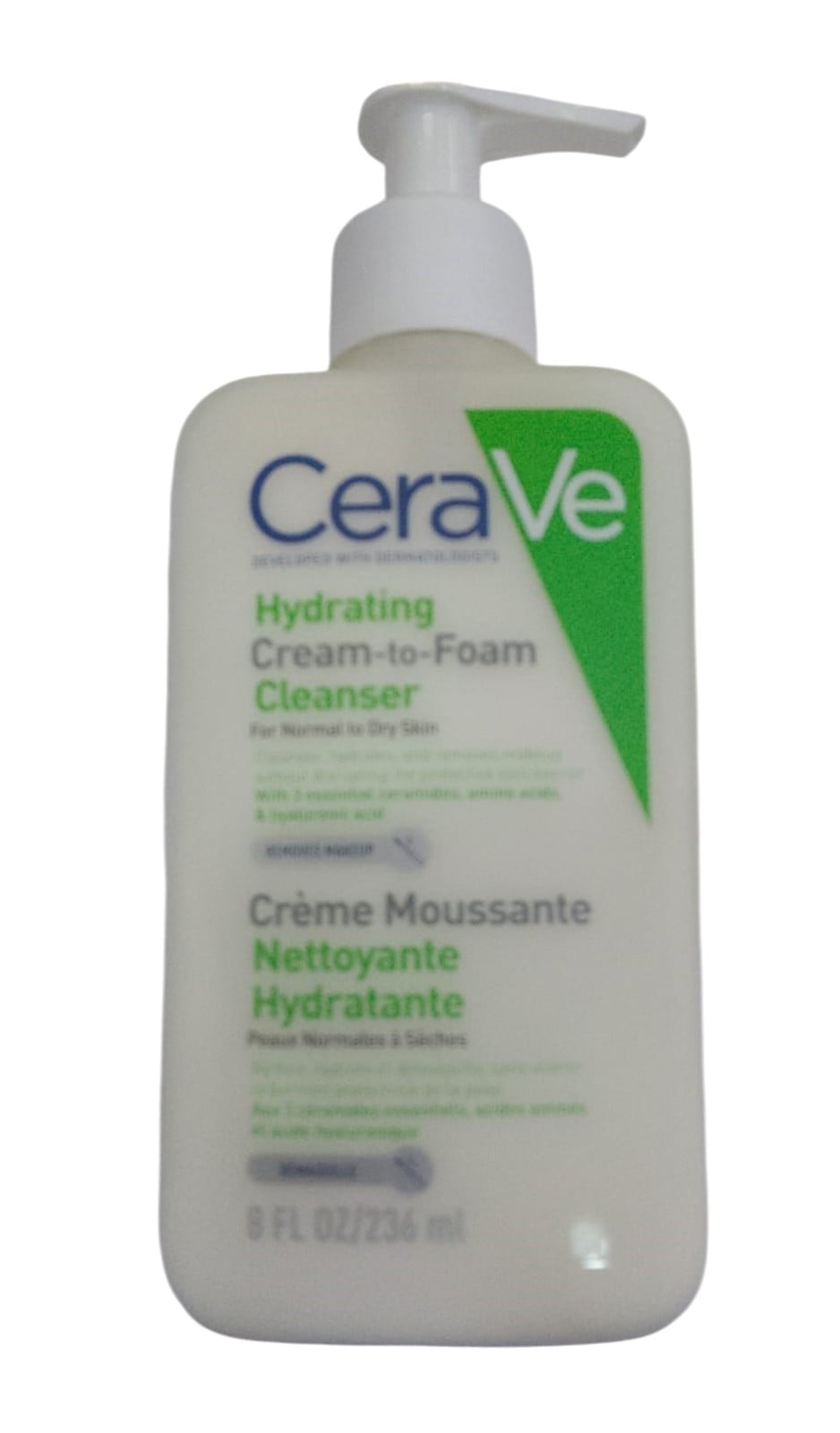 CERAVE HYDRATING CREAM TO FOAM CLEANSER 236ML