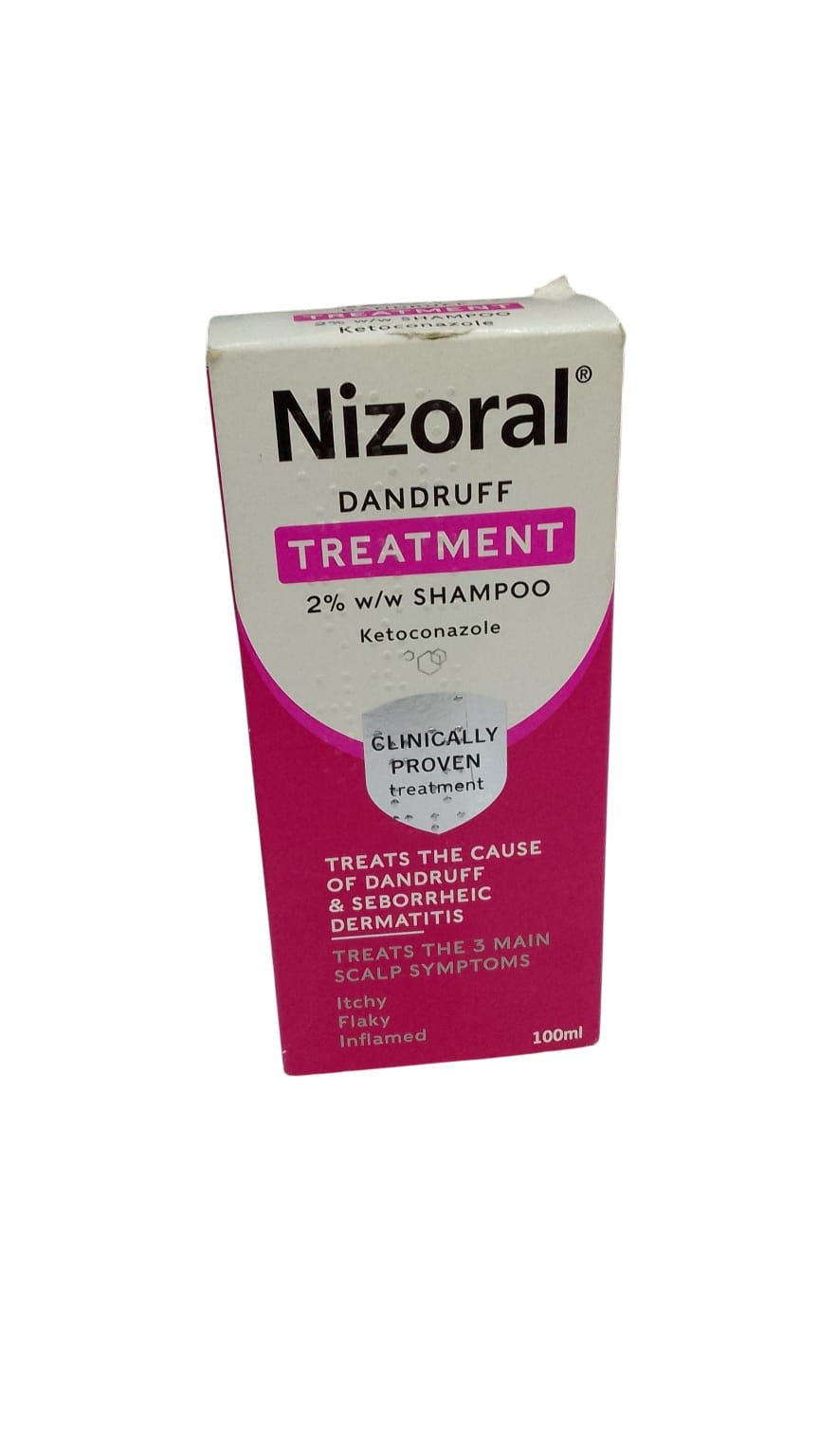 NIZORAL DANDRUFF TREATMENT 2 W W SHAMPOO 100ML