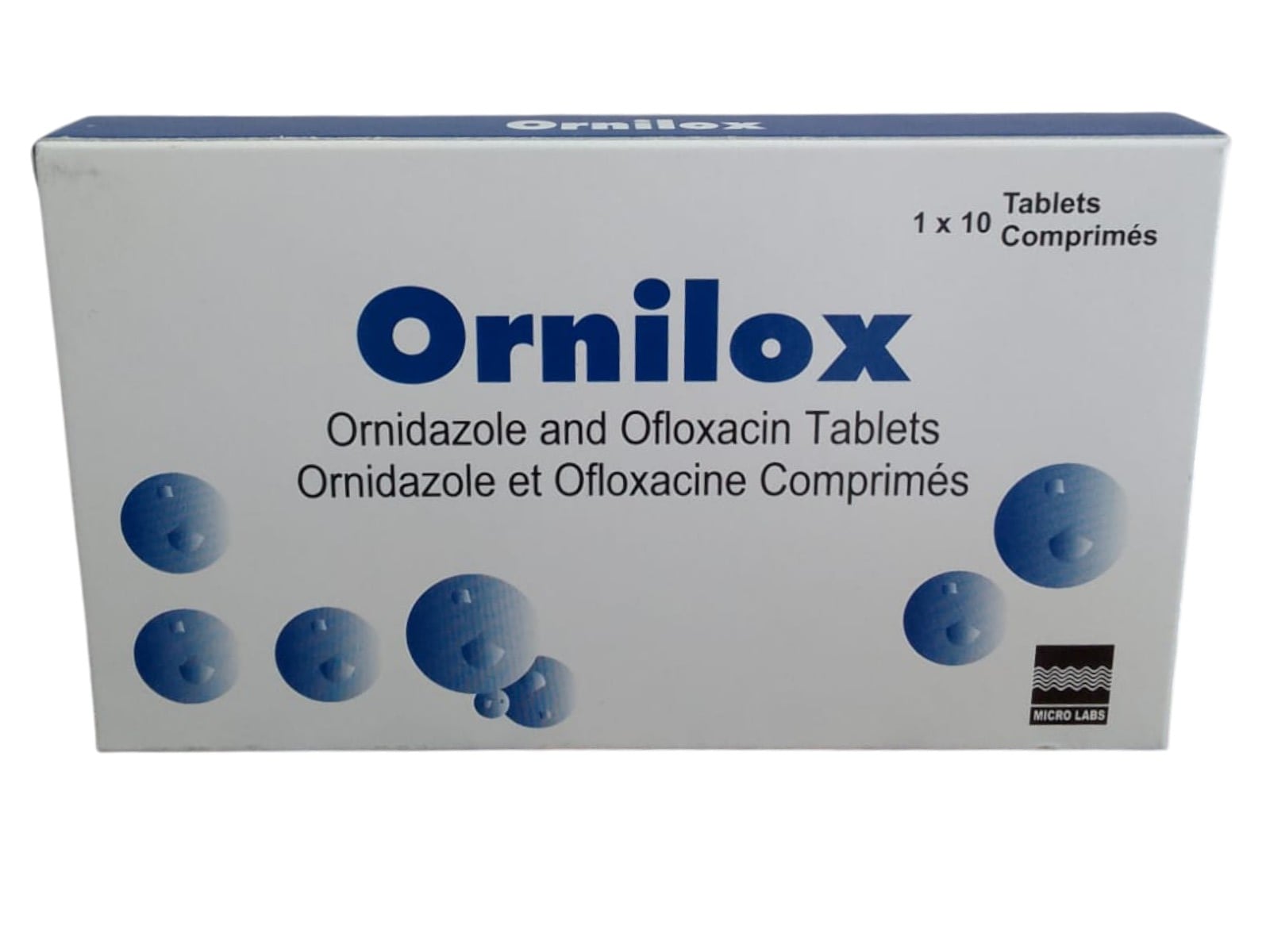 Ornilox tabs 500mg 10'S