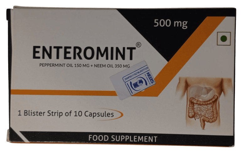 ENTEROMINT CAPS 10S