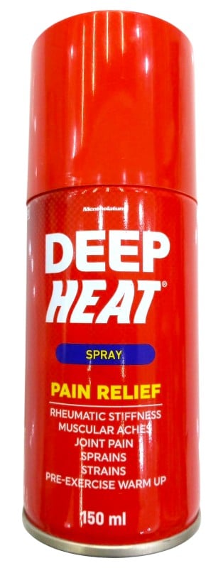 DEEP HEAT PAIN RELIEF SPRAY 150ML