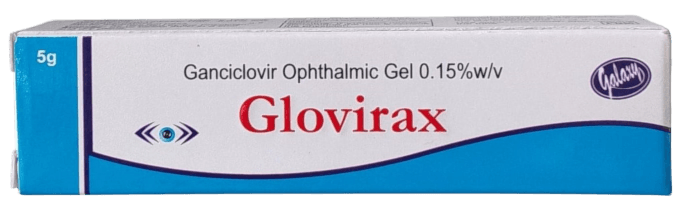 GLOVIRAX (GANCYCLOVIR) 0.15%W/W GEL 5GMS