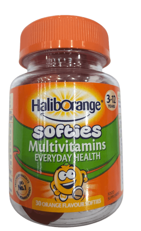 HALIBORANGE MR MEN M/VIT SOFTIES 3-12 YRS 30S
