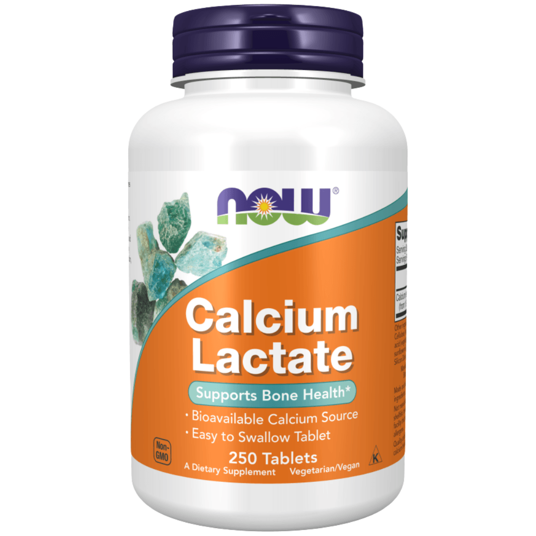 NOW CALCIUM LACTATE 250TABLETS