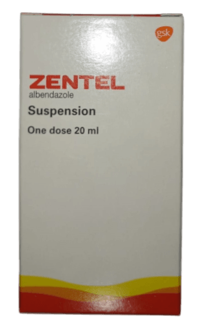 ZENTEL SUSPENSION 20ML