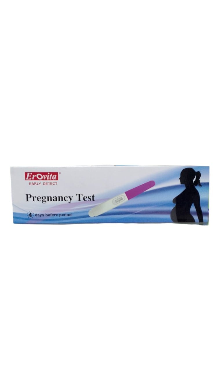 EROVITA EARLY DETECT PREGNANCY TEST 4 DAYS BEFORE PERIOD