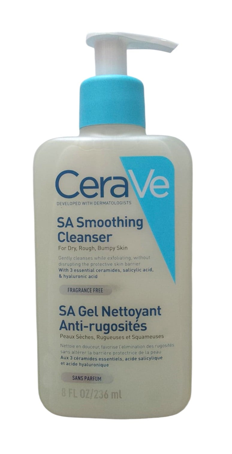 CERAVE SA SMOOTHING CLEANSER FRAGRANCE-FREE, 236ML