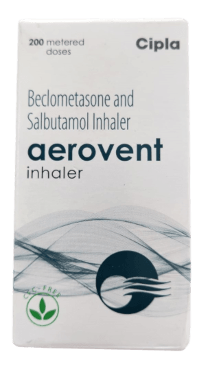 AEROVENT INHALER 200 METERED DOSE