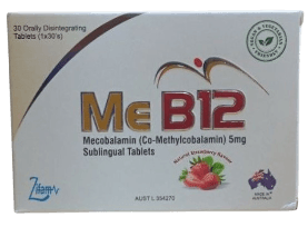 ME B12 ORALLY DESINTEGRATING 30'S