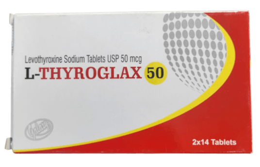 L THYROGLAX 50MCG 28'S