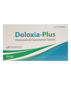 DOLOXIA PLUS (ETORICOXIB, PARACETAMOL) 10'S