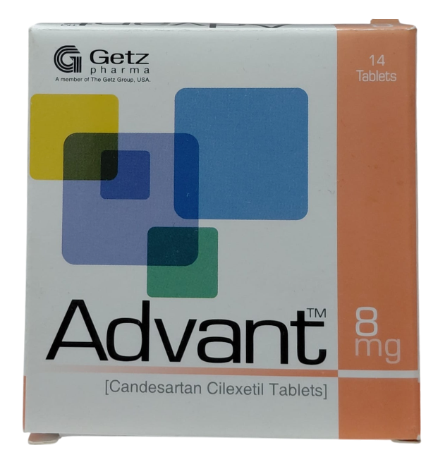 ADVANT 8MG TABS 14'S