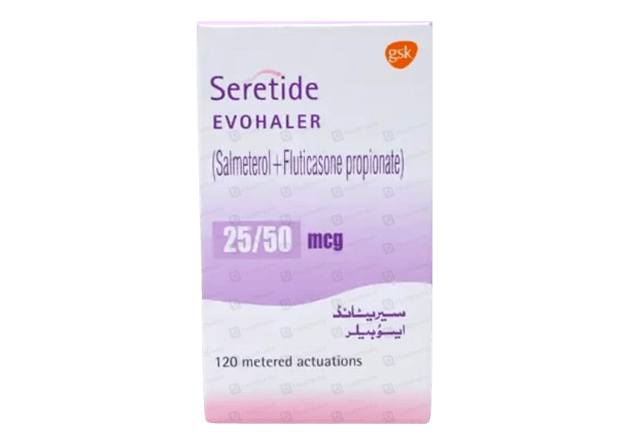 SERETIDE 25/50 MCG 120D EVOHALER