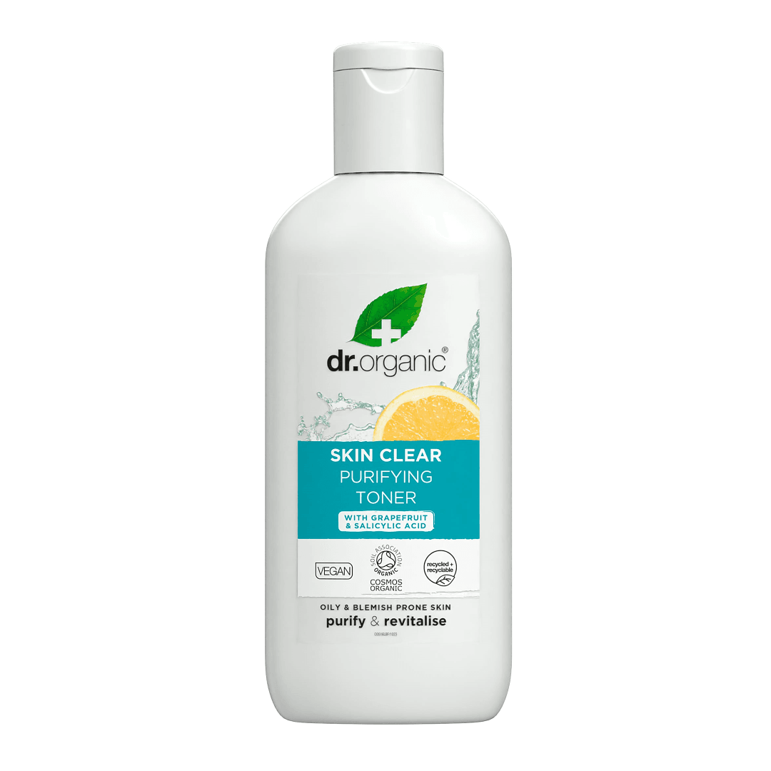 DR ORGANIC SKIN CLEAR PURIFYING TONER PURIFY & REVITALISE 200ML