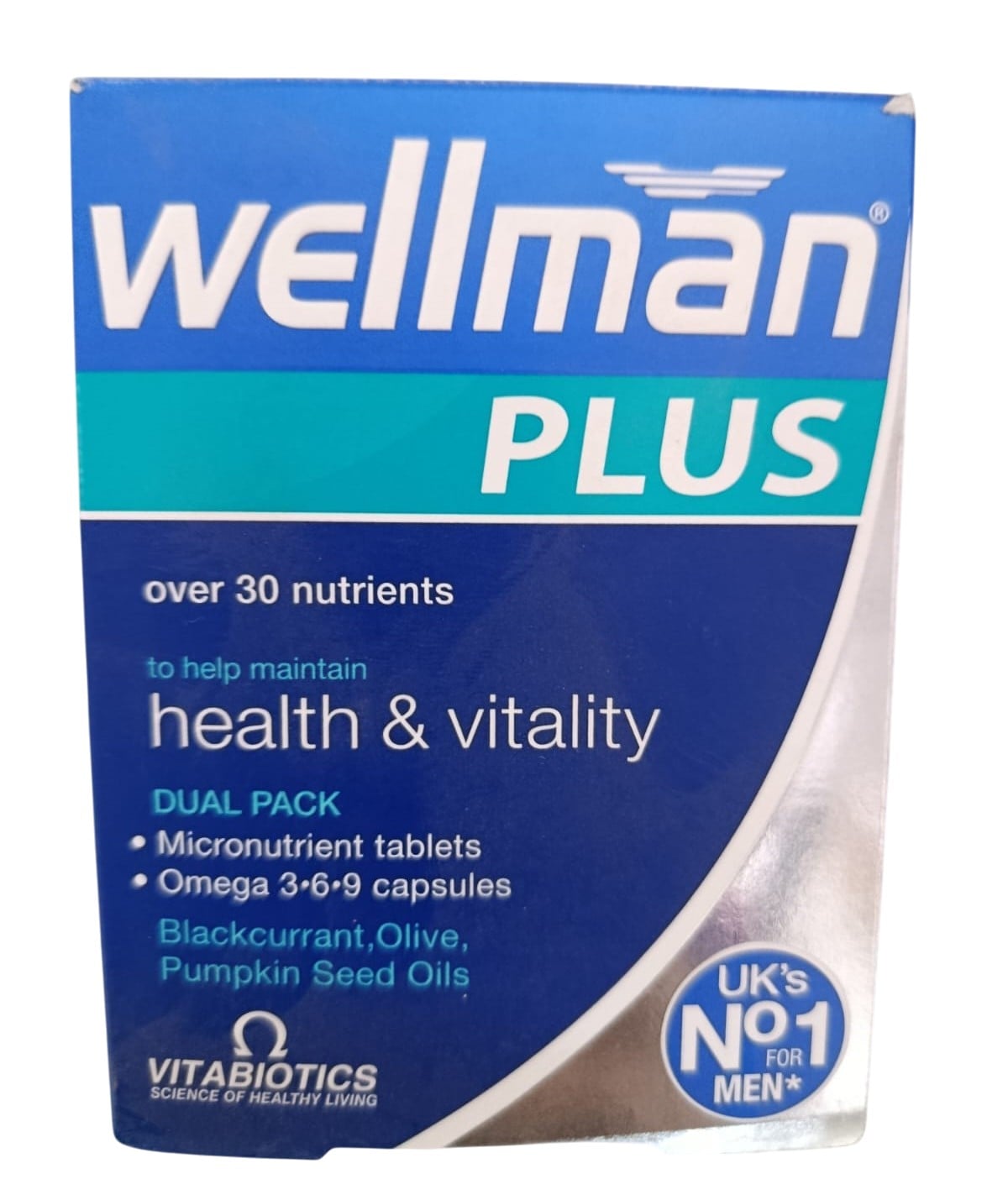 WELLMAN PLUS HEALTH & VITALITY TABLETS 56'S