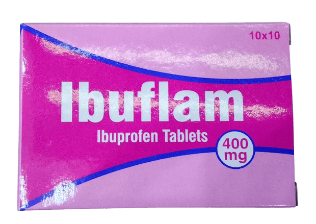 ZIM IBUPROFEN TABLETS 400MG, 100 COUNT