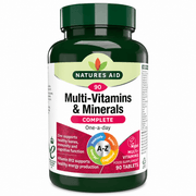 NATURES AID MULTI VITAMINS AND MINERALS COMPLETE TABLETS 90'S