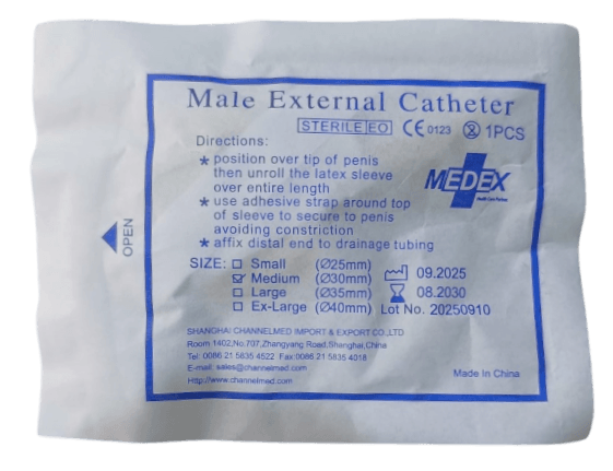 URIDOM CONDOM CATHETER MEDIUM