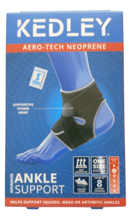 KEDLEY ADVANCED ANKLE SUPPORT AERO TECH NEOPRENE