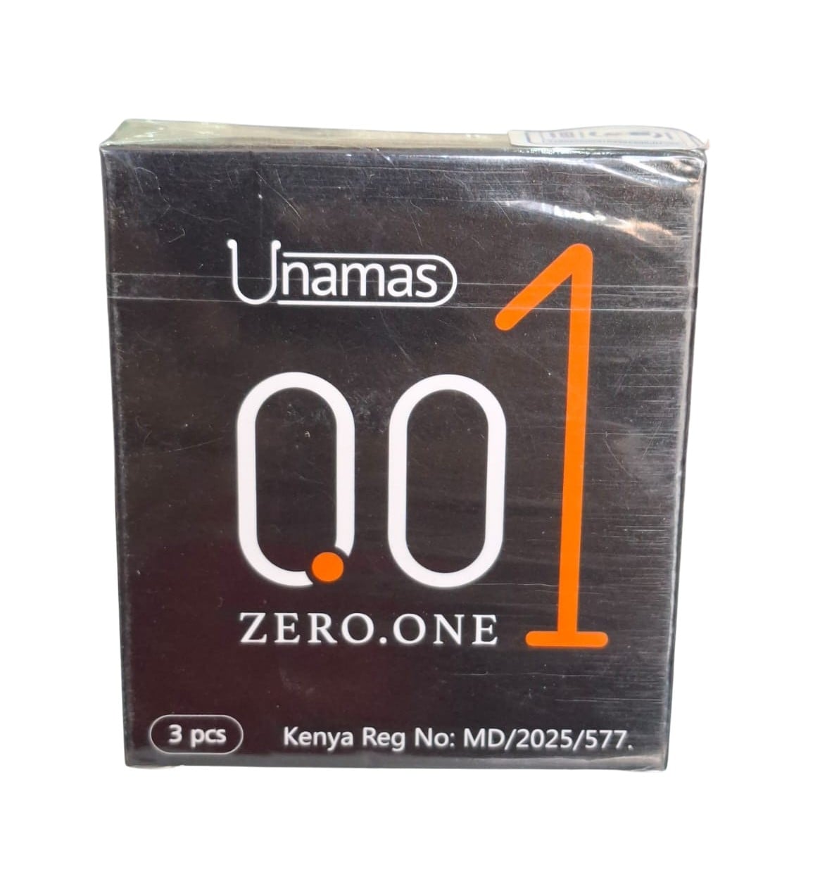 UNAMAS 001 CONDOMS 3S