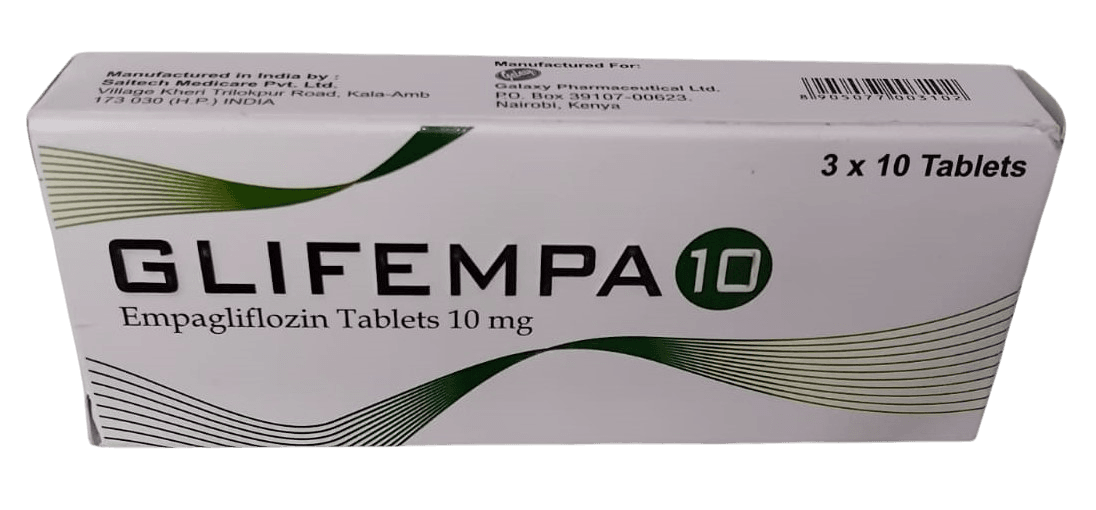GLIFEMPA 10MG TABLET 30'S