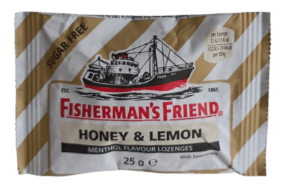FISHERMAN'S HONEY & LEMON PASTILLES 25GMS