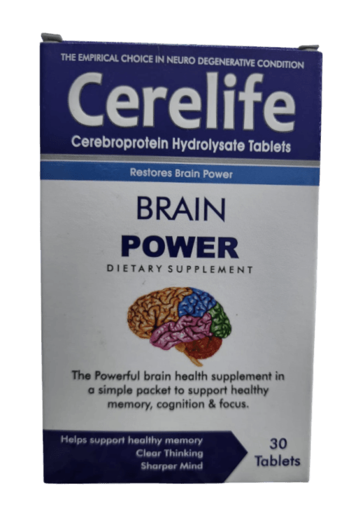 CERELIFE (BRAIN POWER) TABLETS 30'S