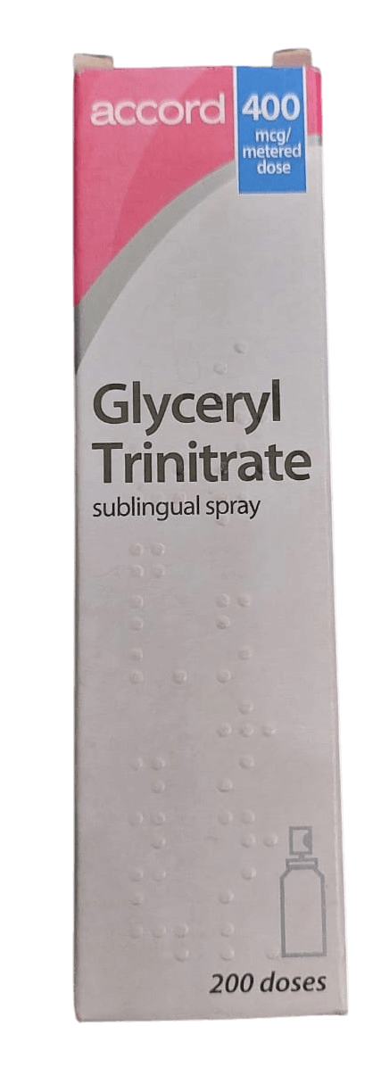 NITROLINGUAL PUMP SPRAY (GLYCERYL TRINITRATE)180 DOSES