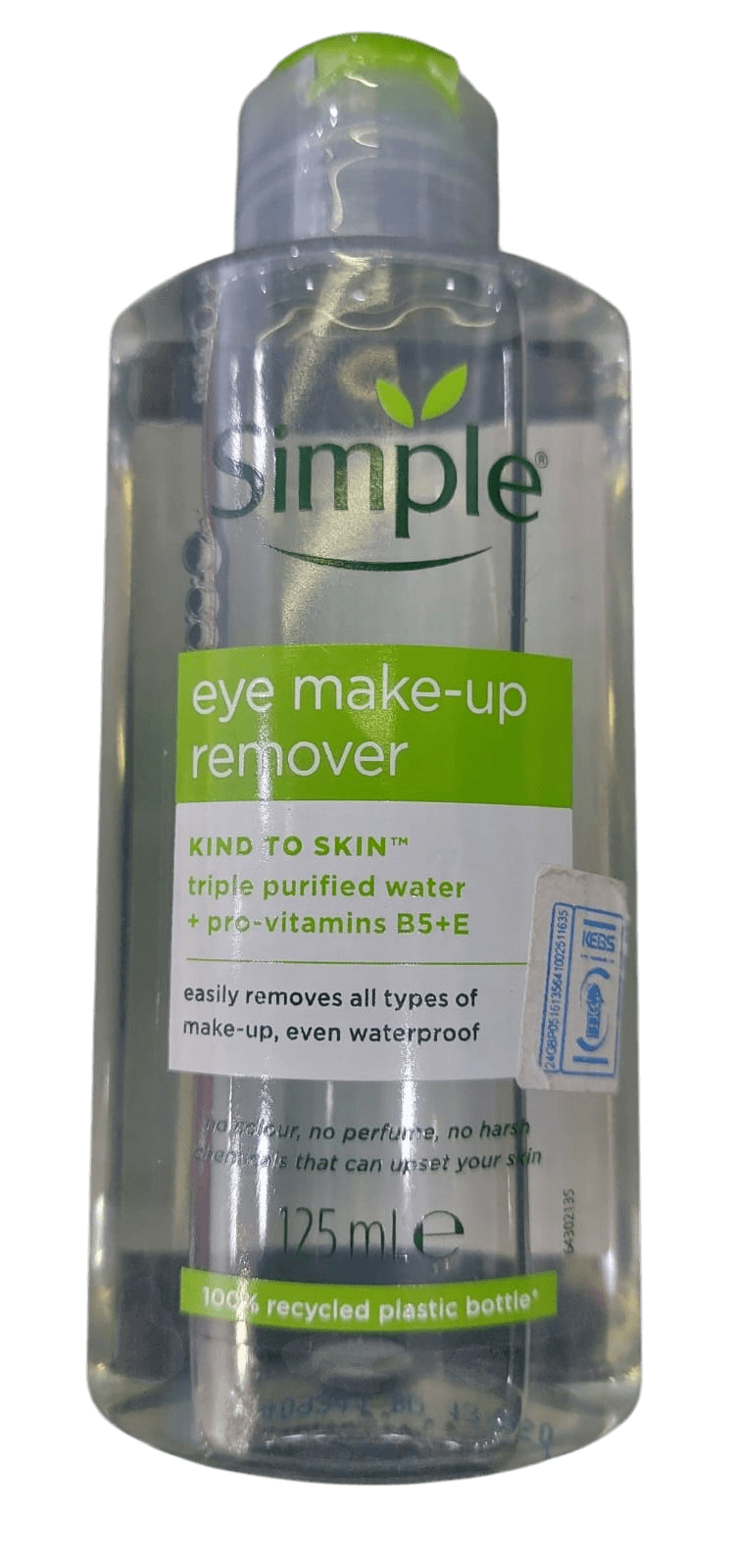 SIMPLE EYE MAKE-UP REMOVER 125ML