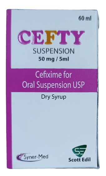 CEFTY SUSP 50MG/5ML (CEFIXIME) 50ML