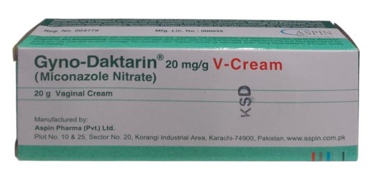 GYNO DAKTARIN VAGINAL CREAM 20GM
