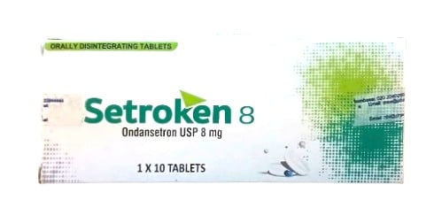 SETROKEN (ondansetron) 8MG TABS 10'S