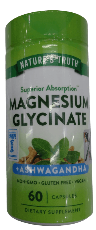 NATURES TRUTH MAGNESIUM GLYCINATE 200MG 60S