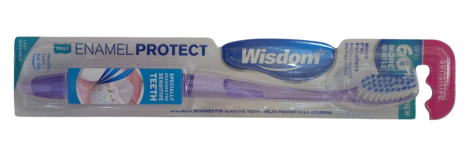 WISDOM FRESH EFFECT SENSITIVE TOOTHBRUSH