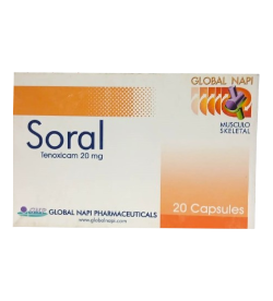 SORAL 20MG CAPS 20'S