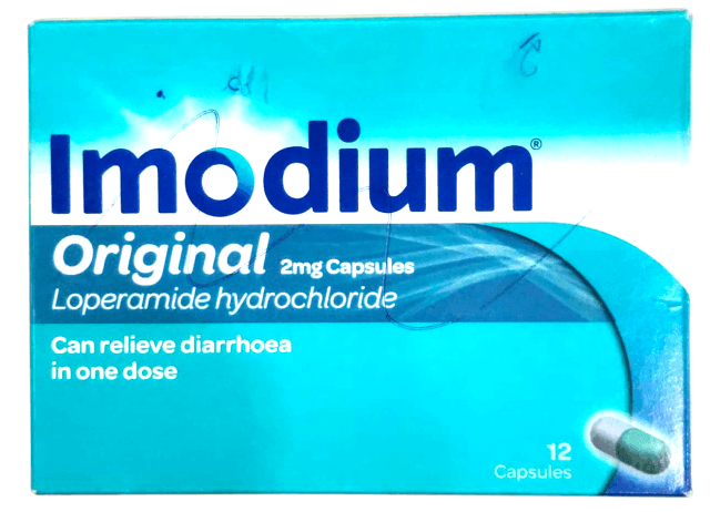 IMODIUM ORIGINAL 2MG CAPS 12S