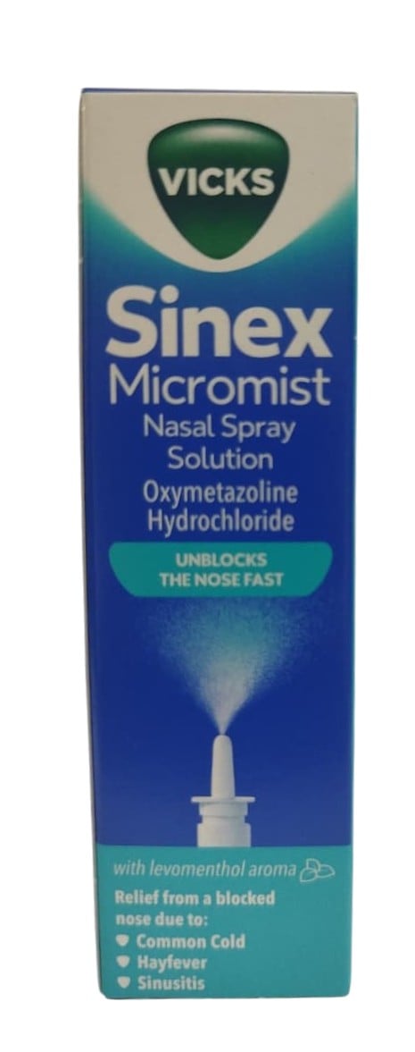 VICKS SINEX MICROMIST NASAL SPRAY 15ML