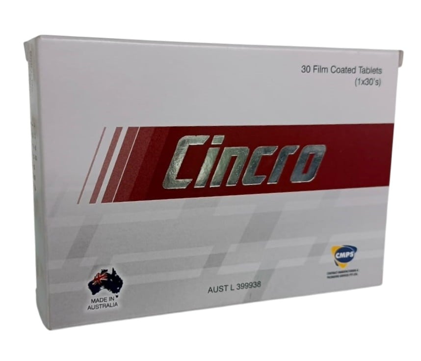 CINCRO TABS 30'S