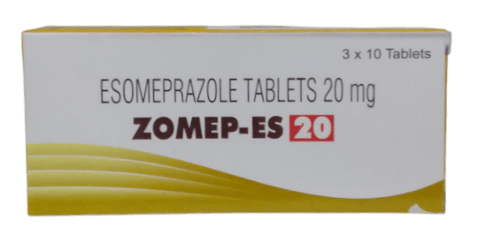 ZOMEP ES 20MG TABLETS 30'S