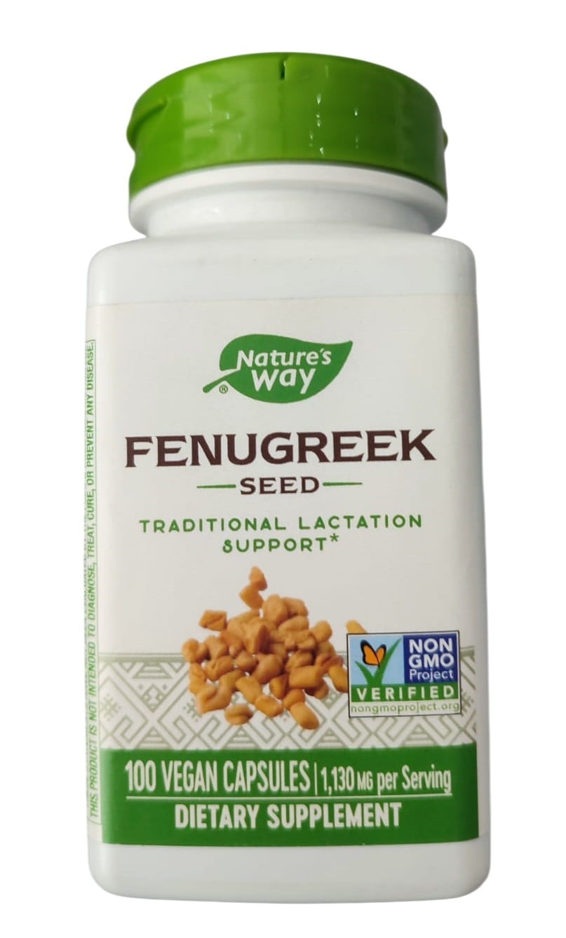 NATURES WAY FENUGREEK CAPS 100'S