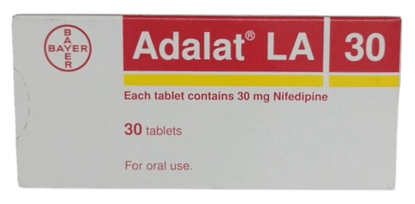 ADALAT LA 30MG TABLETS 30'S