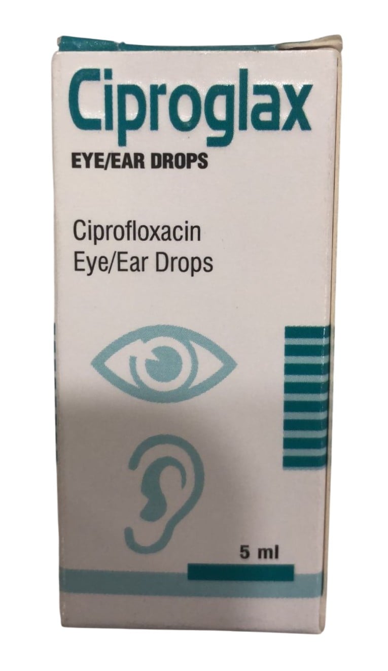 CIPROGLAX EYE/EAR DROPS 5ML