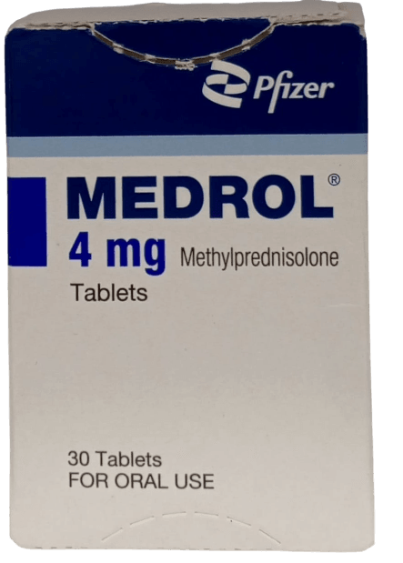 MEDROL 4MG TABS