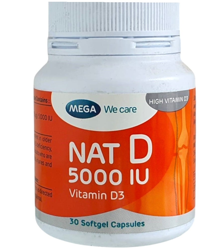 NAT D 5000IU 30'S