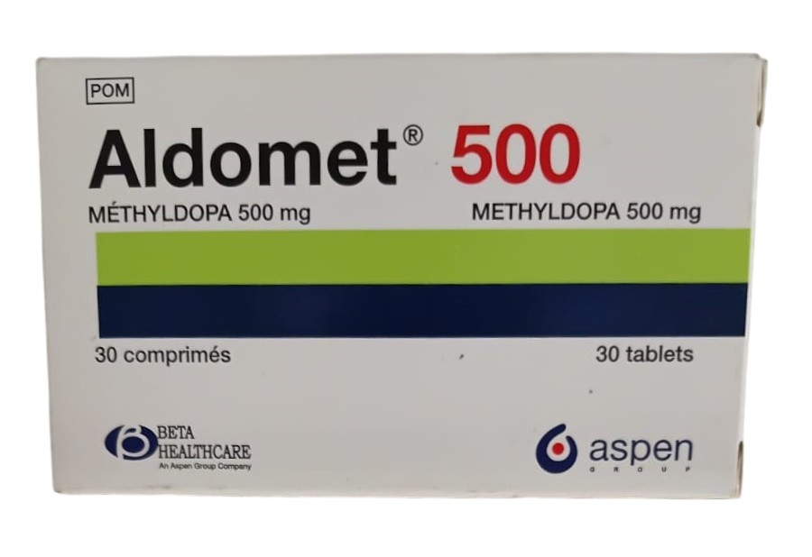 ALDOMET 500MG TABLETS 30'S