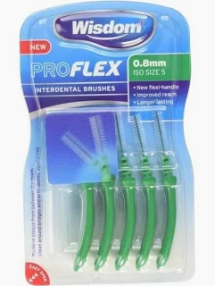 WISDOM PROFLEX INTERDENTAL BRUSHES