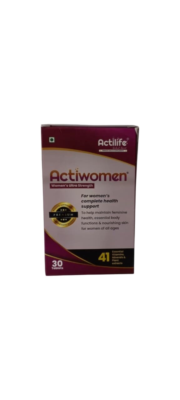 ACTILIFE ACTIWOMEN TABLETS 30'S